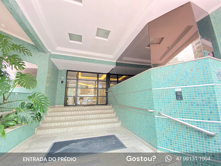Apto Familiar Quadra Mar, 4 Qtos, Vista Mar, 2 Suítes c/ AC