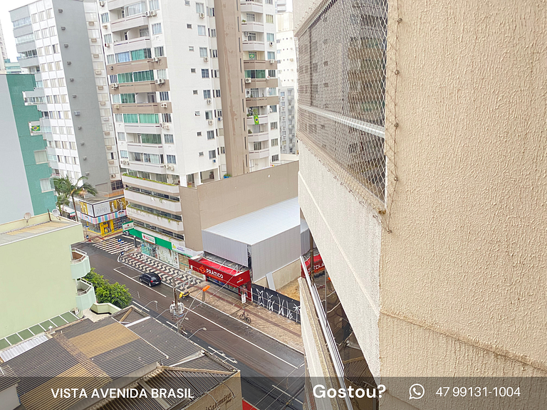 Apto Familiar Quadra Mar, 4 Qtos, Vista Mar, 2 Suítes c/ AC